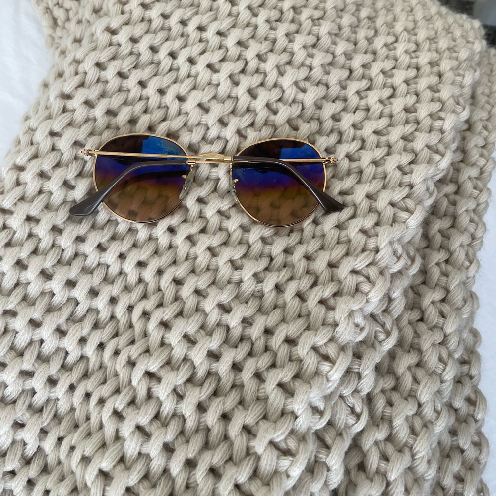 Brown Gradient Polarized Ray-Bans - image 2